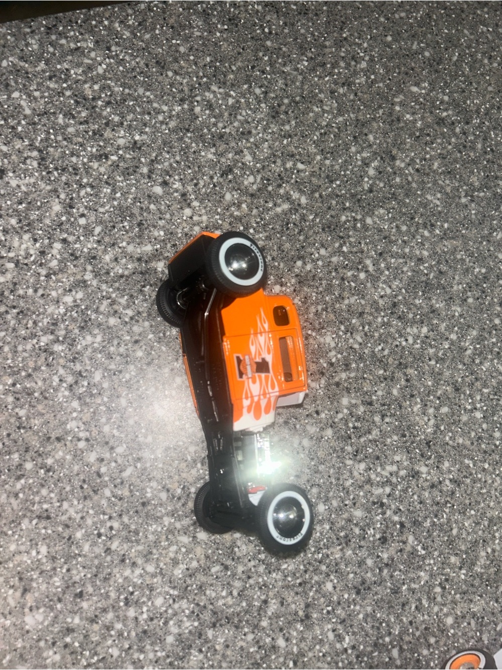 Harley-Davidson Orange & Black Car